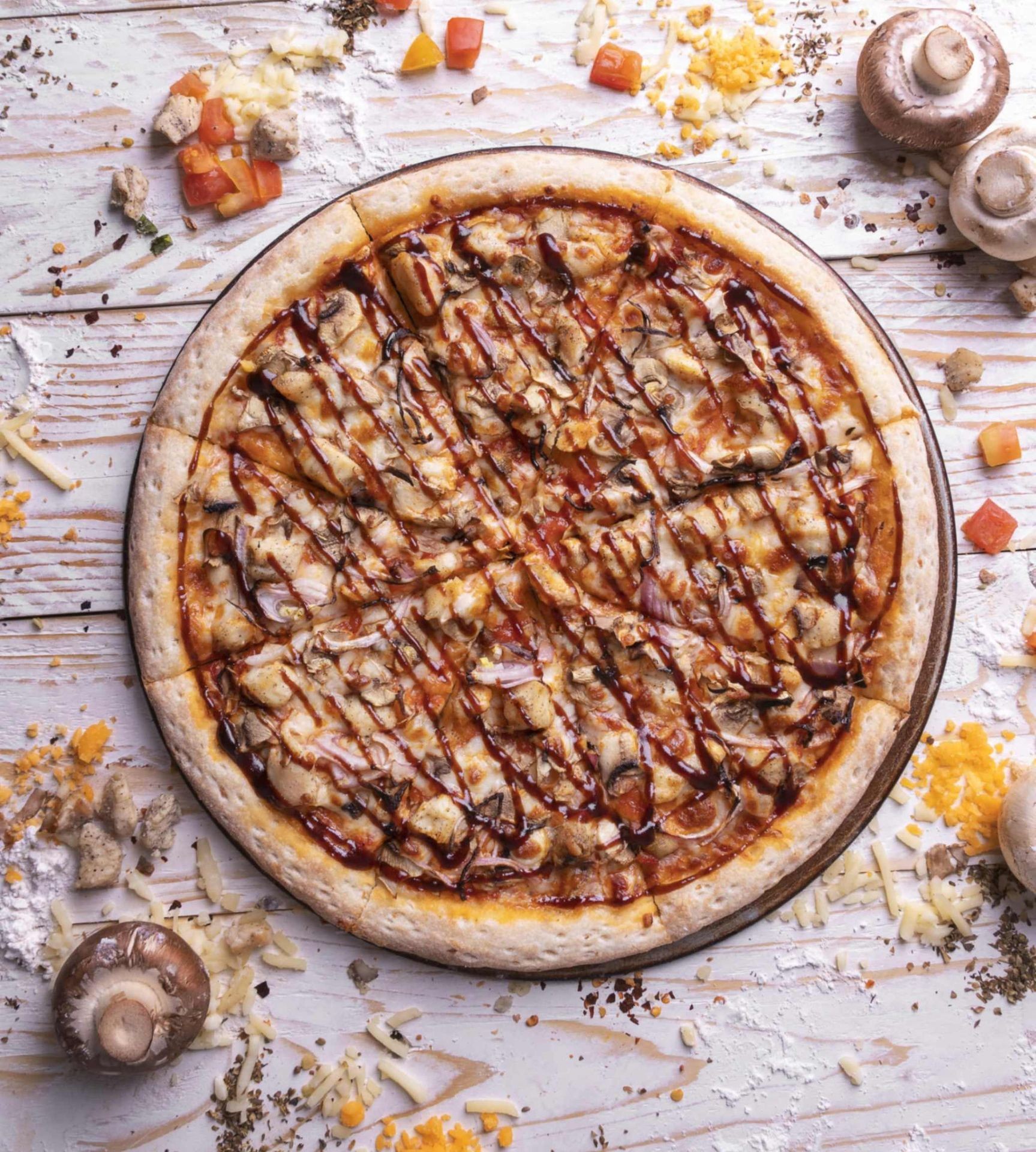 Mama Joz -BBQ Chicken Pizza